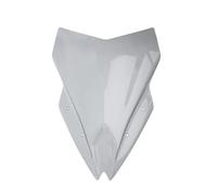 BDDXWSM Pare-Brise De Moto pour EX650 ER6F 2017 2018 2019, Déflecteur De Vent Avant, Visière Déflecteur Pare-Brise Vent(Légère fumée)