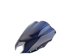 BDDXWSM Pare-Brise De Moto pour FZ-6R FZ6R 2009-2015, Protection D'écran pour Phares, Déflecteurs d'air Déflecteur Pare-Brise Vent(Bleu)
