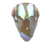 BDDXWSM Pare-Brise De Moto pour pour CBR600 F4i 2001-2007 Déflecteurs De Vent Avant Écran De Protection Visière Déflecteur Pare-Brise Vent(Iridium Clair)