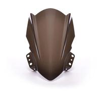 BDDXWSM Pare-Brise De Moto pour pour Ninja 250SL, Déflecteur De Vent, Rehausseur De Visière. Déflecteur Pare-Brise Vent(Fumée)