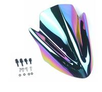 BDDXWSM Pare-Brise De Moto pour pour Ninja ER6N 2012-2016, Écran Avant, Visière, Carénage, Déflecteur Déflecteur Pare-Brise Vent(Iridium)