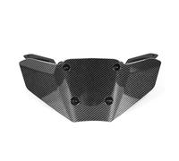 BDDXWSM Pare-Brise Et Déflecteurs pour Moto pour MT-07 2025 2026, Kit De Carénage Avant Coupe-Vent Déflecteur Pare-Brise Vent(Carbon Look Set)