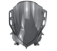 BDDXWSM Pare-Brise Sport pour Moto, Protection Contre Le Vent Et Les Projections, Compatible avec pour YZF R15 V4.0 2021-2025 YZF-R15 YZF-R125 2024 Déflecteur Vent Pare-Brise(Fumée)