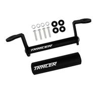 BDDXWSM Porte GPS Support De Téléphone Moto pour Y&amaha Tracer 7/700 GT MT-07 Tracer700GT, Support De Navigation GPS, Support De Guidon Avant Fixation Guidon(Noir 2)