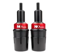 BDDXWSM Protection De Carénage pour Glissière De Cadre De Moto pour H&Onda NX500, NX 500, pour CB500, pour Hornet 500, NX400 2023-2024 Protection Anti-Chute(Rouge)