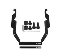 BDDXWSM Support De Navigation GPS pour Téléphone Moto pour XMAX300 2025 Kit Fixation avec Et Plaque Montage pour Barre Transversale Navigator Bracket(Noir 1)