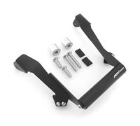 BDDXWSM Support De Navigation Moto pour ADV350 2021-2025 Téléphone, Fixation GPS, Kit Barre Transversale, Extension Béquille Navigator Bracket(Noir 1)