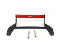 BDDXWSM Support De Navigation pour Moto pour ADV160 ADV150 2017-2023 Kit Fixation pour Téléphone Portable (Barre Transversale) Navigator Bracket(Rouge)