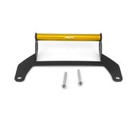 BDDXWSM Support De Navigation pour Moto pour ADV160 ADV150 2017-2023 Kit Fixation pour Téléphone Portable (Barre Transversale) Navigator Bracket(Or)