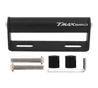 BDDXWSM Support De Navigation pour Téléphone Moto pour TMAX560 Tech Max T-Max TMAX 560 2022-2025 GPS pour Smartphone Navigator Bracket(Noir 2)