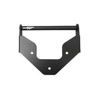 BDDXWSM Support De Téléphone Moto avec Système Navigation pour CFMOTO 700MT MT700 2025 Pare-Brise Plaque GPS Et Fixation Smartphone Barre Transversale Navigator Bracket(Noir 1,12mm)