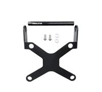 BDDXWSM Support De Téléphone pour GPS Moto pour Royal Enfield Himalayan 450 (2024-2025) Téléphone/GPS avec Adaptateur Et Plaque Fixation Navigator Bracket(Noir 1,12mm)