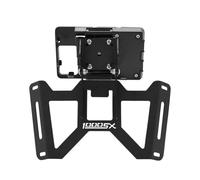 BDDXWSM Support Navigation GPS Moto pour pour Ninja Z1000 SX Z1000SX 2017-2021 Adaptateur De Montage, Téléphone Portable Support GPS téléphone(NOIR2)