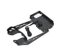 BDDXWSM Support Plaque Navigation GPS Moto pour Ducati Desert X DesertX 937 2022 2023, Téléphone À Barre Transversale Extensible Support GPS téléphone(Noir 4)