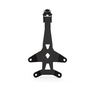 BDDXWSM Support Plaque Navigation GPS Moto pour Suzuki GSX-S1000 GT/GT Plus 2022-2024, De Téléphone À Barre Transversale Extensible Support GPS téléphone(Noir 4)