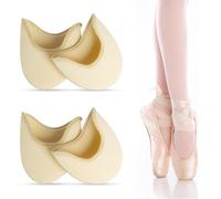 BDEPSTR 2 Paires Protege-Orteil pour Ballet & Chaussures à Pointes - Pointure 36-42, Coussinets Élastiques Doux, Confortables pour Femmes & Hommes, Soulage les Pieds