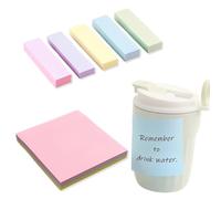 BDEPSTR Sticky Notes,Lot de 600 Notes Autocollantes,Feuillets Autocollants,pour écrire,Forte Adhérence,pour L'école,La Maison,Le Bureau,Les Rappels,La Liste de Contrôle Ou La Liste