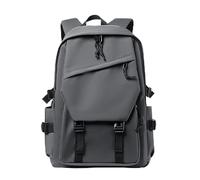 BDFCPC Sac à Dos Ce Simple Est Parfait Pour Les Trajets, Aller L'école, Travailler Et Sortir Il Offre Un Espace De Stockage Suffisant -gris-15 Pouces
