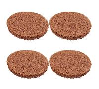 Bdfhjln Lot de 48 sets de table ronds en papier tissé, sets de table décoratifs en pour salle à manger, fête et mariage