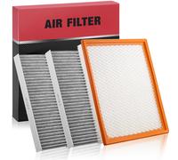 BDFHYK Filtre air moteur CA7440 et filtre air d'habitacle CF10553 compatible avec Nissan Frontier NV1500 NV2500 NV3500 Pathfinder Xterra comp