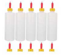 BDHI Lot de 5 biberons pour lait d'agneau de 400 ml - Pour moutons, agneaux, chiots - Équipement d'agnelage - Pour animal de compagnie - Pour agnelage de vache, chèvre (Y273-5)