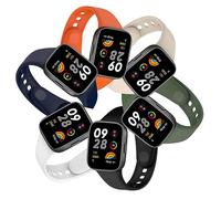 BDIG Bracelet Compatible avec Xiaomi Redmi Watch 3, Bracelet Sport de Remplacement en Silicone(Non compatible avec la Xiaomi Redmi Watch 3 Active)