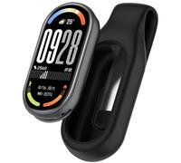 BDIG Support de Clip Compatible avec Xiaomi Mi Band 10/Mi Band 9/Mi Band 8, Étui de Protection en Silicone, Support pour Tracker d'Activité, Mini, Portable, Résistant aux Chutes