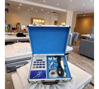 BDJSN Appareil De Thérapie par Ondes De Choc Professionnel, Masseur Musculaire Extracorporel Électromagnétique Efficace De 350 W, avec 7 Têtes De Massage, pour La Maison