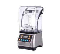 BDJSN Blender De Comptoir 1,8 L pour Smoothies, Mixeur De Cuisine Robuste De 1 800 W, Lames en Acier Inoxydable, Couvercle Insonorisé De 5 Mm D'épaisseur, Idéal pour Les Milkshakes