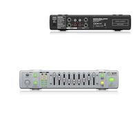 BDJSN Égaliseur Graphique Professionnel, Réglages des Aigus, des Médiums Et des Graves, Égaliseur Stéréo 9 Bandes, avec Filtre Coupe-Bas Et Éclairage LED pour Voiture, Fête, Chambre, Maison