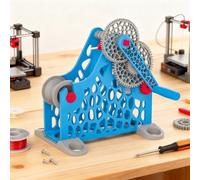 BDJSN Enrouleur Manuel De Filament, Conception Modulaire Détachable, pour Fils Jusqu'à 1 Kg, Rotation Fluide, Enroulement Propre Et sans Nœuds, pour Les Passionnés d'impression 3D