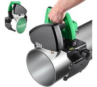 BDJSN Système De Coupe De Tubes Portable, Diamètre De Coupe De 75 À 400 Mm, Vitesse De Coupe Réglable, Machine De Coupe De Tubes Électrique Automatique pour La Coupe De Tubes en Acier