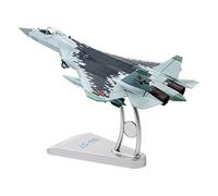BDJXOZYH 1/72 SU57 T50 Avion de chasse en métal avec support Poids net 0,7 kg