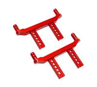 BDJXOZYH 2 pièces 1:16 RC Body Post Mounts Pièces de rechange pour 16103Pro 16101Pro DIY Modifié Rouge, 48,2 x 32 mm