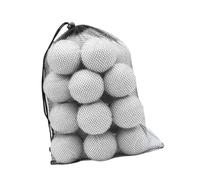 BDJXOZYH Lot de 20 balles de tennis élastiques pour jouer avec les chiens débutants Divertissement Blanc
