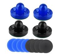 BDJXOZYH Poussoirs et palets de hockey pneumatique pour hockey sur table à domicile Style familial F