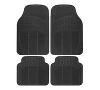 Bdk Mt-654-bk - Aces Tapis de voiture en caoutchouc météo SUV et Truck- (avant et arrière), découpable, Heavy Duty protection, Noir