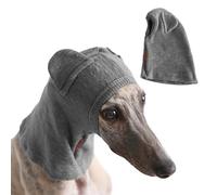 BDKMMS Bandeau Anti-Bruit pour Chien, Cache-Oreilles avec Double Découpe | Espace de Perçage d'oreille en Trois Dimensions, Réduction de l'Angoisse, Tissu Extensible, Lavable en Machine