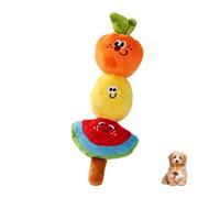 BDKMMS Jouets Couineurs en Peluche Mignons pour Chiens en Forme de Fruit | Jouet à MâCher et à Tirer, Papier Sonore Intégré, Tissu Peluche Confortable, Lavage à la Main Recommandé, 10,5 x 29 cm.