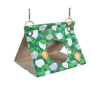 BDKMMS Nid d'oiseau pour perroquet, lit d'été, calopsitte, hamac respirant à suspendre avec crochet en métal pour perroquet, perruche, calopsitte, perruche, inséparable