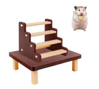 BDKMMS Plateforme et Échelle pour Hamster en PETG, Cadre d'escalade Robuste | Structure Robuste, Design Créatif pour Habitat, Espace Multi-Fonctions, Installation Facile, Résistant aux Égratignures