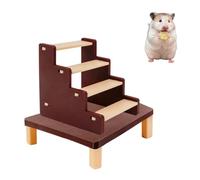 BDKMMS Plateforme et Échelle pour Hamster en PETG, Cadre d'escalade Robuste | Structure Robuste, Design Créatif pour Habitat, Espace Multi-Fonctions, Installation Facile, Résistant aux Égratignures