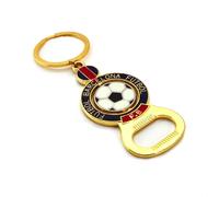 BDM Barcelone Football Porte-clés avec Le Drapeau Catalan et la Balle pour Les Hommes ou Les Femmes, Un Cadeau Original pour Les Fans de l'équipe blaugrana