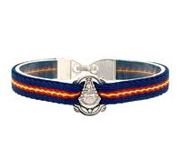 BDM Bracelet avec Rocio Vierge et Le Drapeau de l'Espagne élastique. Taille 15 à 17cm Poignet