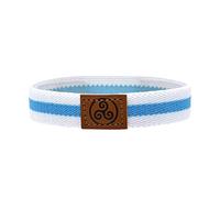 BDM Bracelet Porte-clés Fait Main en Galice | Drapeau, Trisquel, Chemin de Compostelle galicien