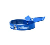 BDM - Bracelet Vierge de Fatima. Bracelets Religieux avec Tissu brodé Vierge réglable. - Modelo 1