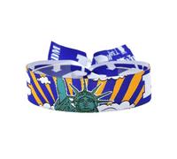 BDM - Bracelets New York | NYPD, Statue de la Liberté, Harlerm, Times Square, Wall Street Manhattan Skyline | Voyage NYC Réglable - Modèle 2