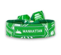 BDM - Bracelets New York | NYPD, Statue de la Liberté, Harlerm, Times Square, wall Street Manhattan Skyline | Voyage NYC réglable, Standart, N/D, N/D