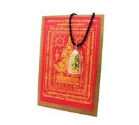 BDM Collier amulette Thao Wessuwan, Couverture et Talismans bouddhistes thaïlandais pour la Protection, la Fortune et Le succès, Bouddhisme, Religion de Bouddha