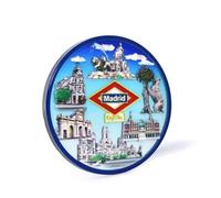 BDM - Iman de Madrid, Iman nevera madrileño, puerta de Alcala, OSO y madroño, cibeles, Metro de Madrid, Gran Via, monumentos - Modelo 3